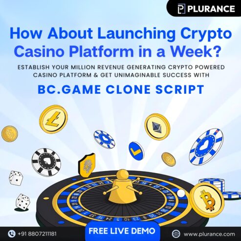 Be the Next Big Player in Crypto Casino Industry with BC.Game Clone