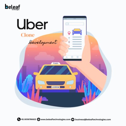 Top Uber Clone Development – Beleaf Technologies 