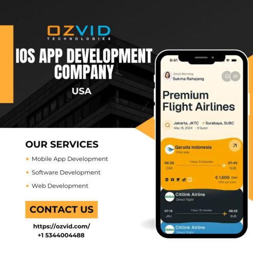 Best iPhone App Development Company in New York for Custom iOS Solutions – OZVID Technologies