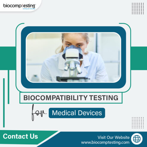 Biocompatibility testing for medical devices