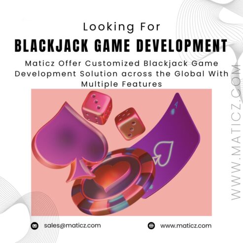 Blackjack Game Development Company – Maticz