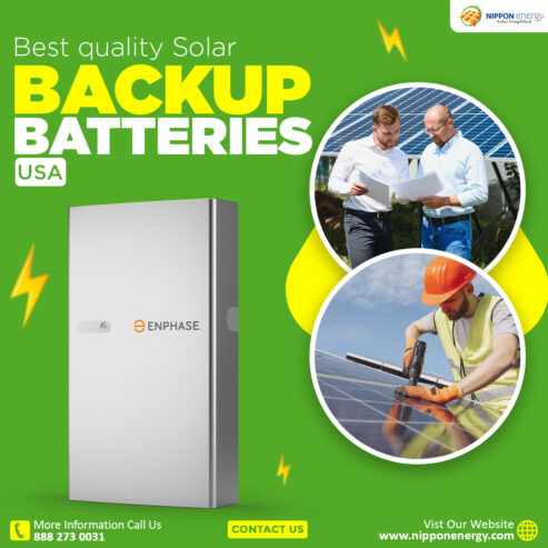Best quality Solar Backup Batteries USA