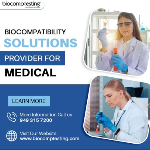 Biocompatibility Solutions Provider for Medical