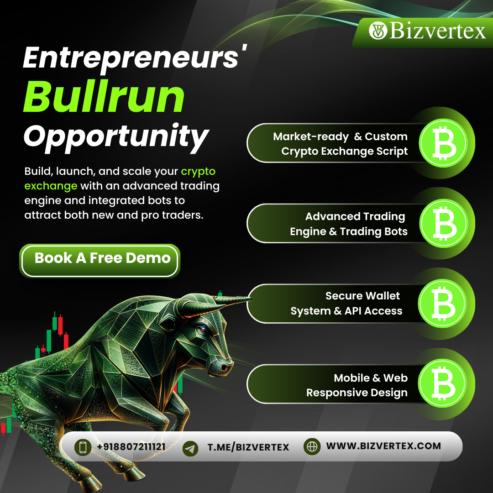 Entrepreneurs’ Bullrun Opportunity: Build, Launch a Crypto Exchange in 10 Days