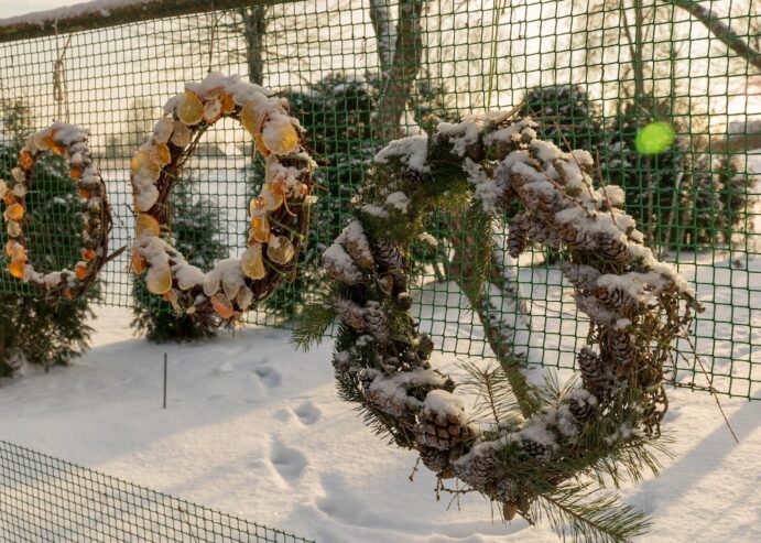 Stylish & Versatile Outdoor Switchable Wreaths for Every Season