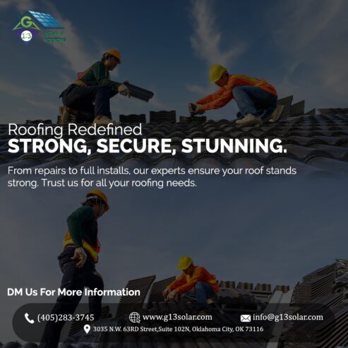Best Solar Panel Installer in Oklahoma – G 1:3 Solar & Roofing