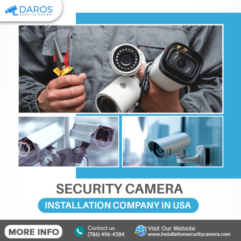 Security camera installation Company in USA