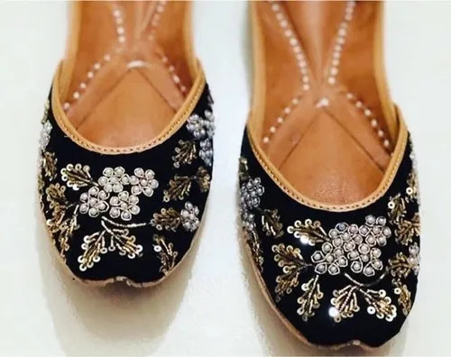 Make Every Step Sparkle with Gulbhahar Embellished Juttis