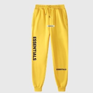 Black Essentials Sweatpants: Style and Match Ideas