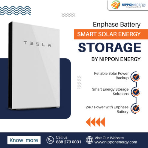 Enphase Battery – Smart Solar Energy Storage by Nippon Energy