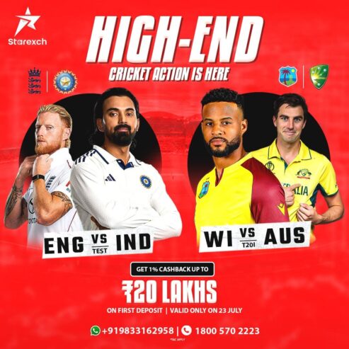 India vs England 4th Test Preview – Old Trafford Showdown with Starexch Insights