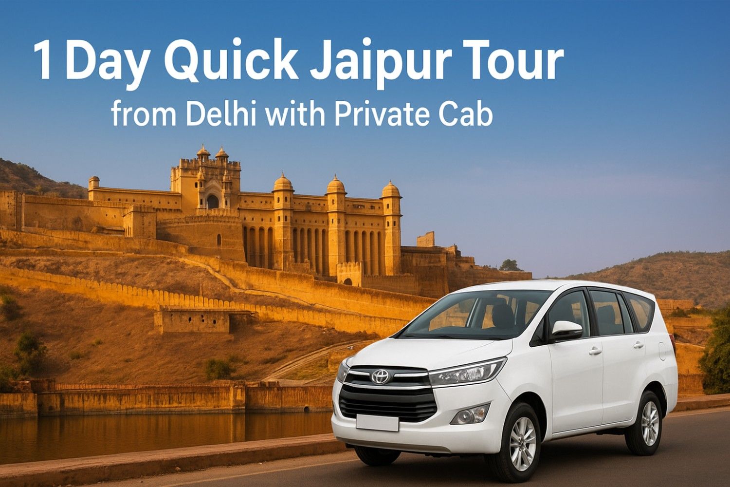 1 Day Jaipur Tour from Delhi by Private Cab – Comfortable & Affordable