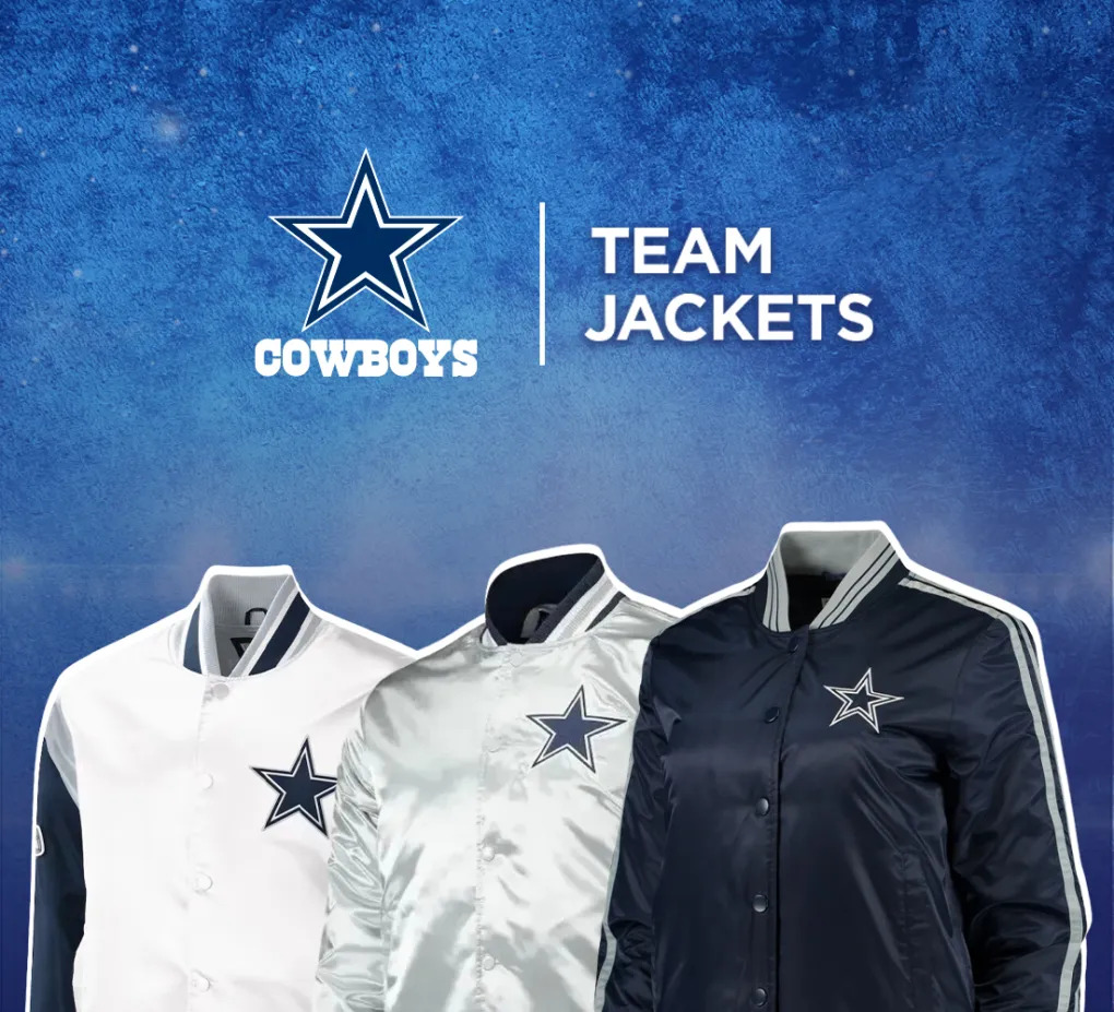 Dallas Cowboys Team Leather Jackets