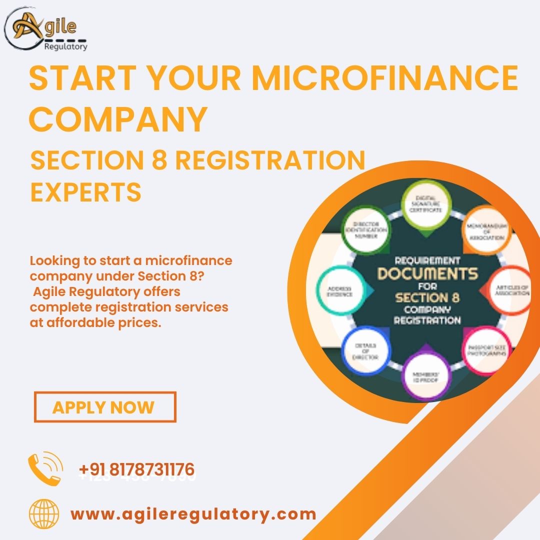 Affordable Microfinance Company Registration Under Section 8