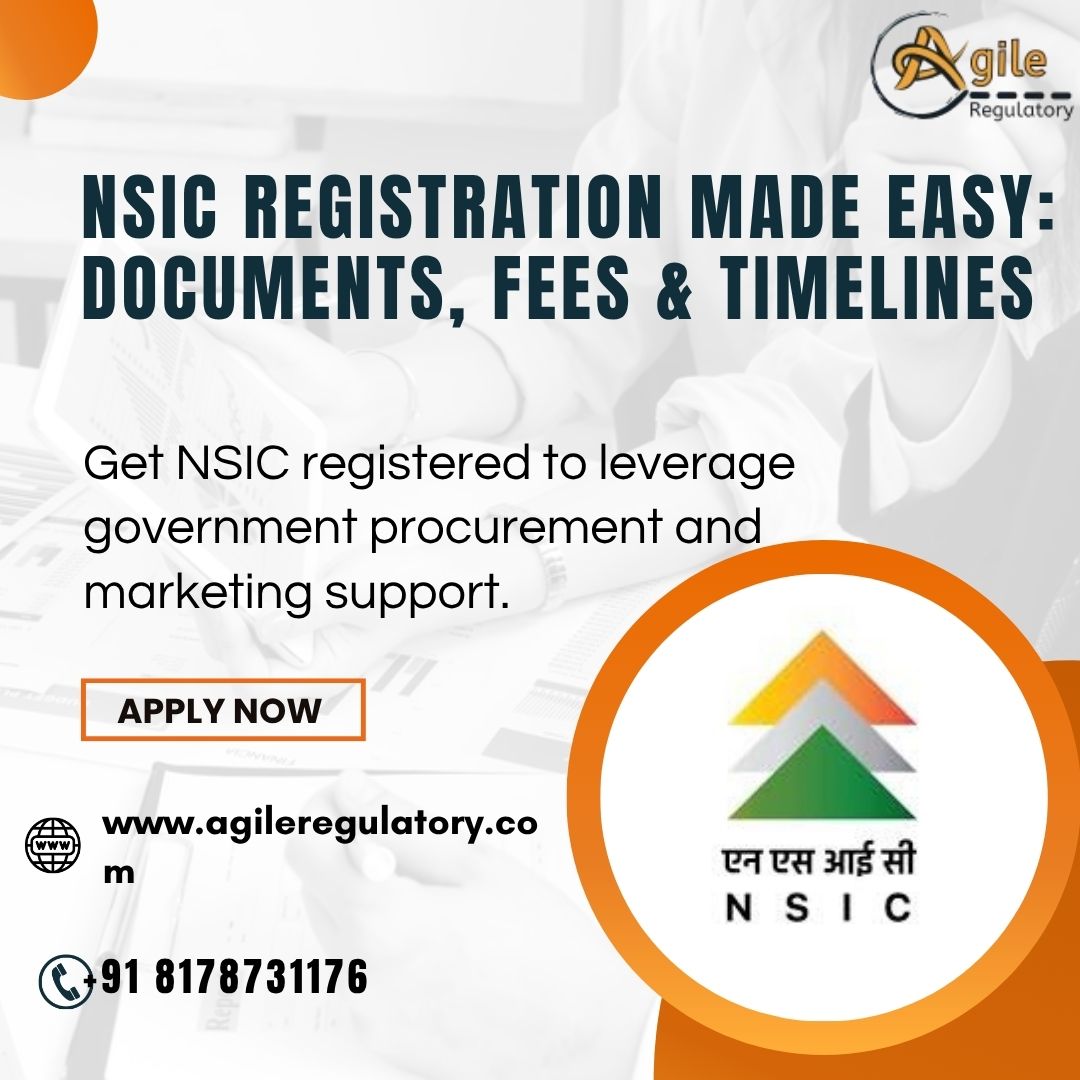 NSIC Certificate Consultants – Boost Your Business with Govt. Benefits