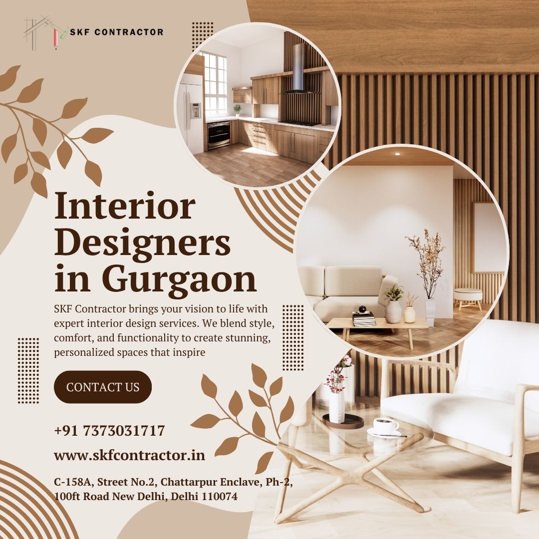 Best Interior Designers in Gurgaon for Your Dream Space