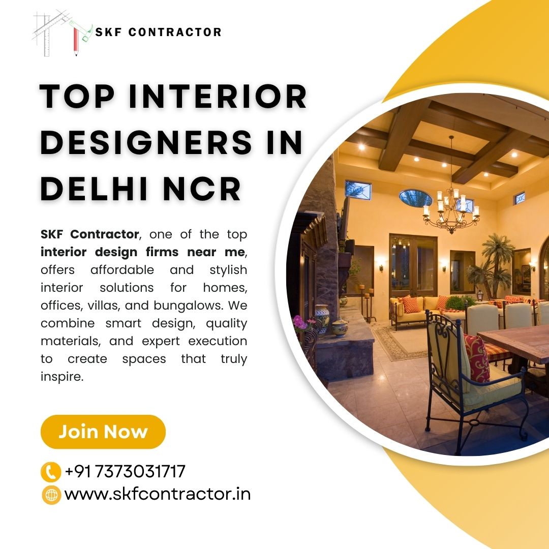 Best Homes with Top Interior Designers in Delhi NCR