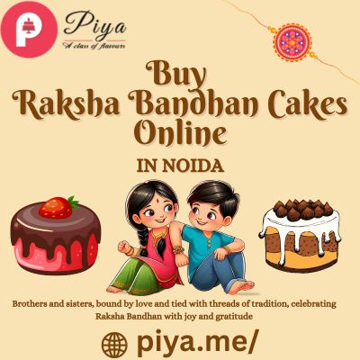 Buy Raksha Bandhan Cakes Online in Noida | Piya Cakes
