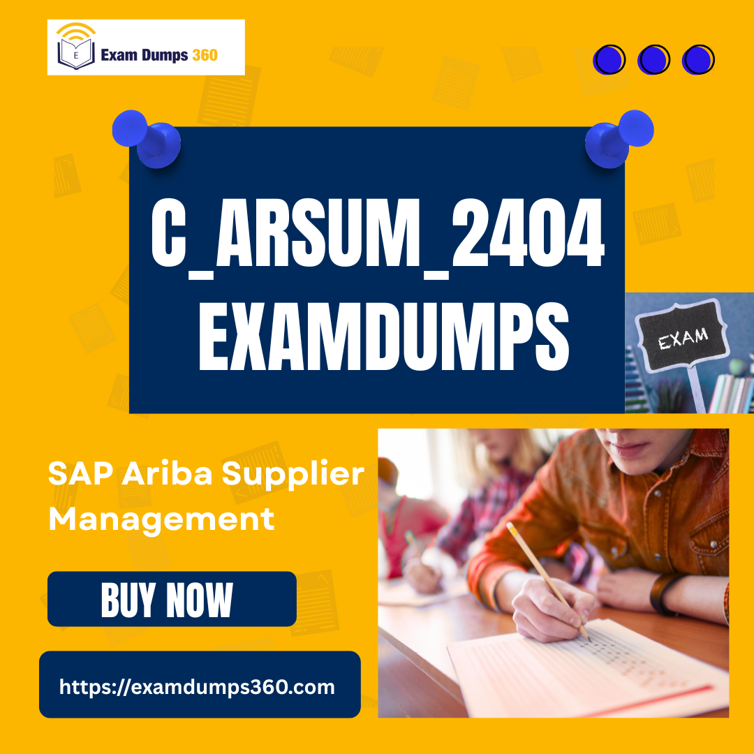C_ARSUM_2404 Real Exam Questions & Dumps in Bangalore