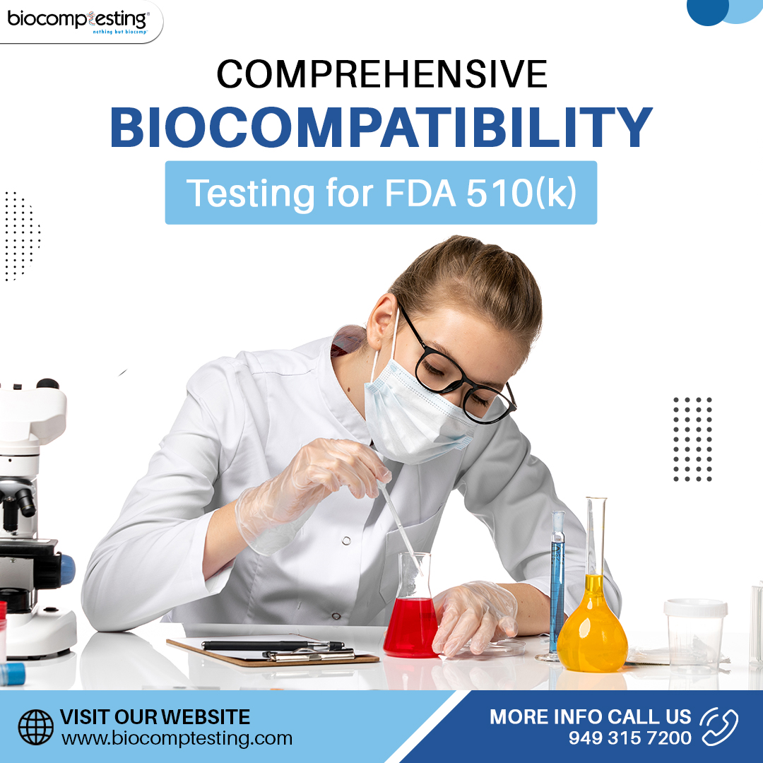 Comprehensive Biocompatibility Testing for FDA 510(k)