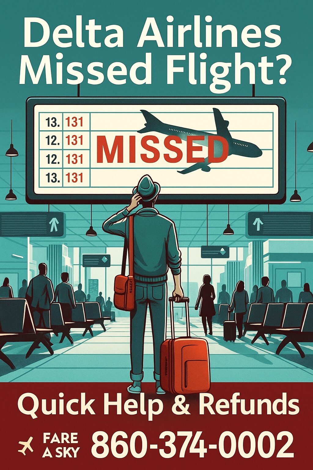 Delta Airlines Missed Flight Policy & Refund Guide 2025-26-27