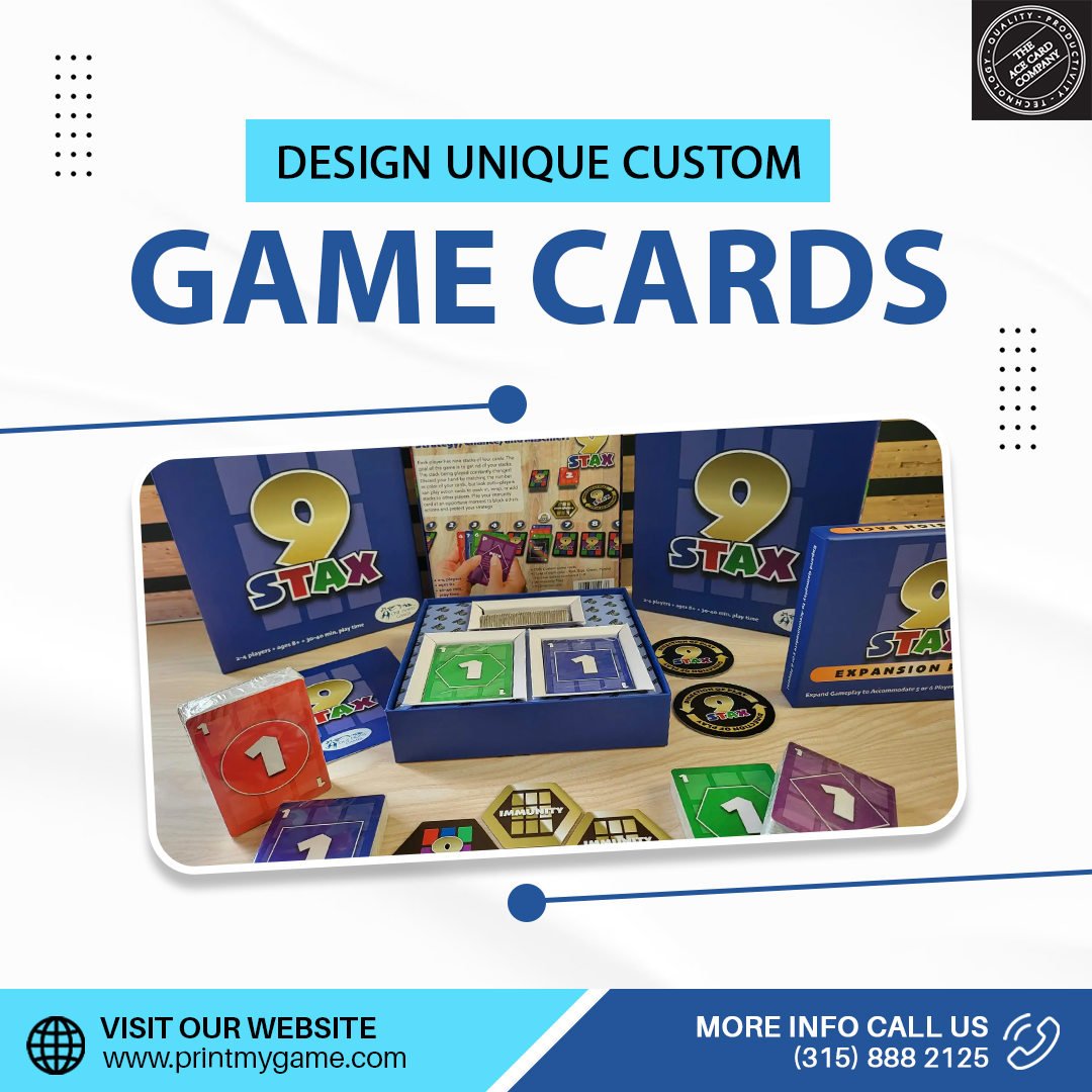 Design Unique Custom Game Cards