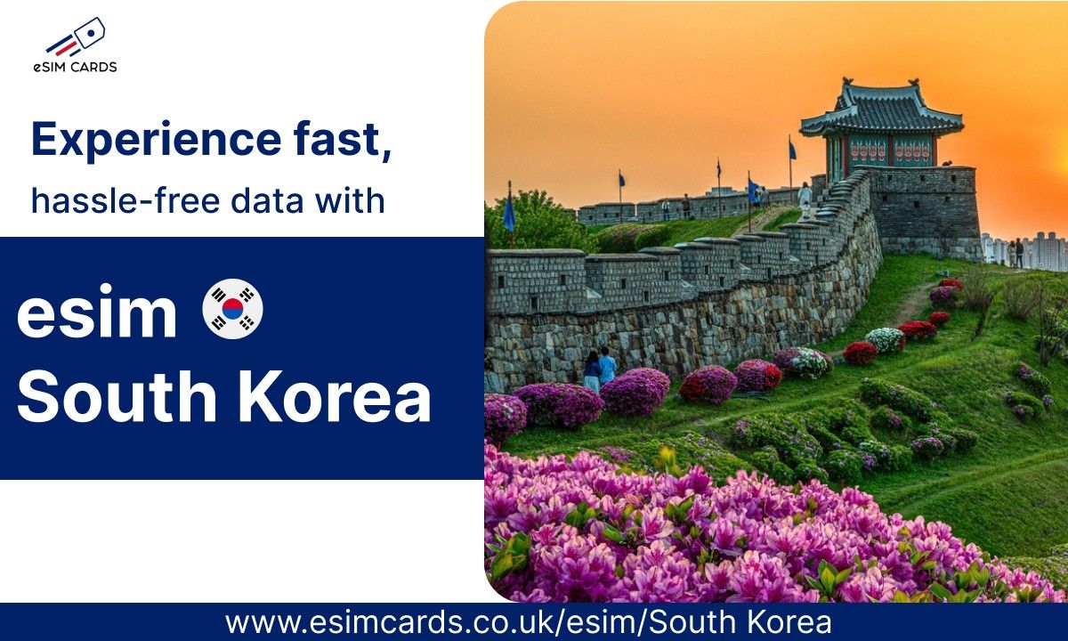 Explore Korea Without Limits with eSIM south korea- Fast Setup & Affordable Plans|eSIM Cards