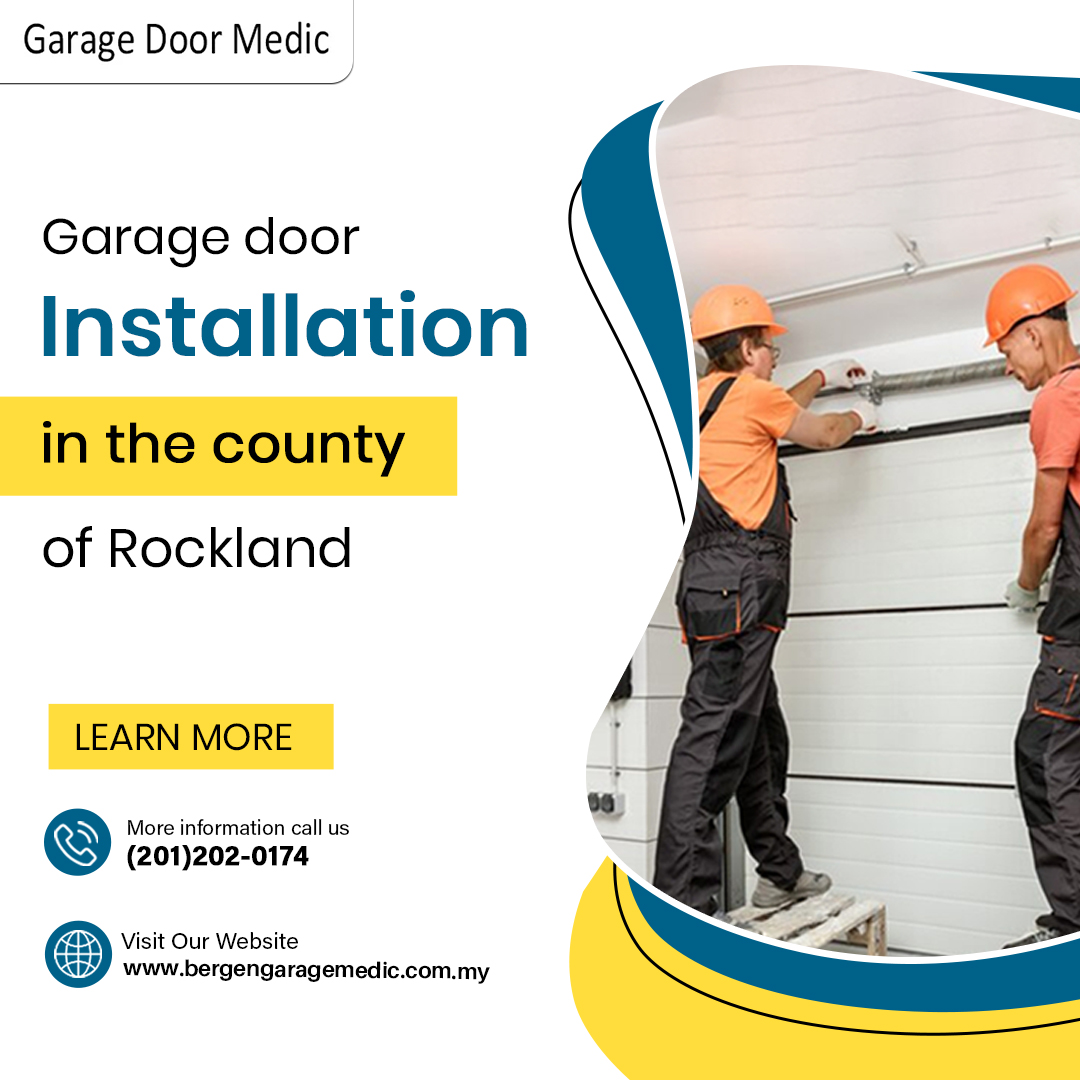Garage door installation in the county of Rockland