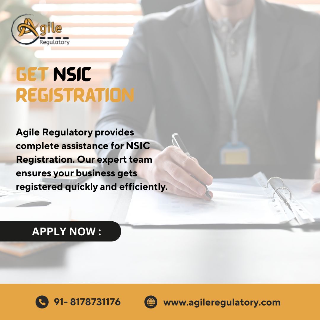 Complete NSIC Registration Support by Agile Regulatory