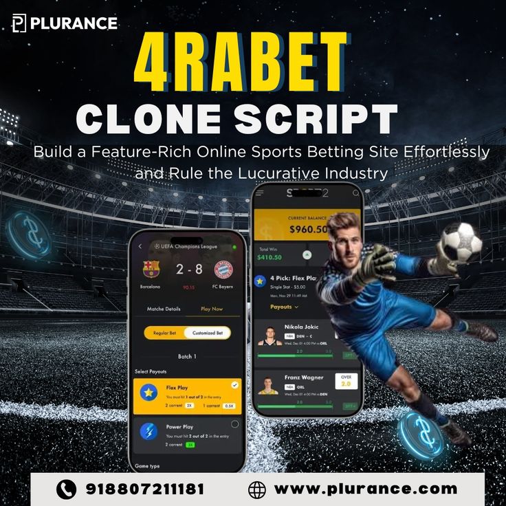 Build a Powerful Gaming Platform Using Plurance’s 4Rabet Clone Script