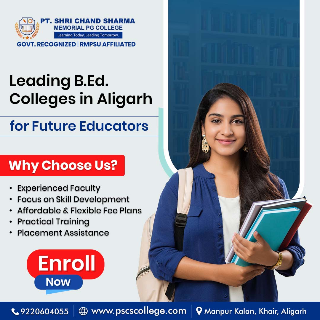 Leading B.Ed. Colleges in Aligarh for Future Educators