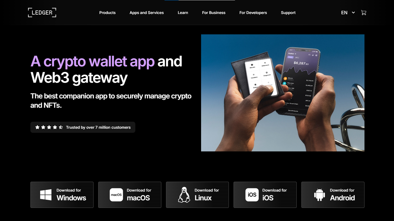 Ledger Live Desktop – Download Ledger Live Crypto Wallet App