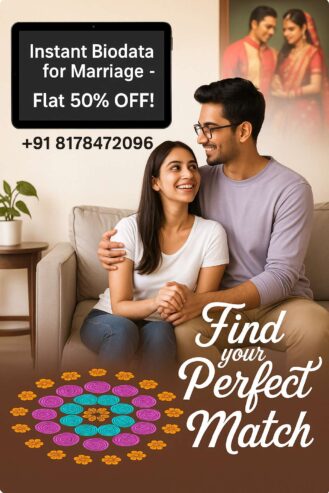 Ready Marriage Bio Data Format for Indian Shaadi