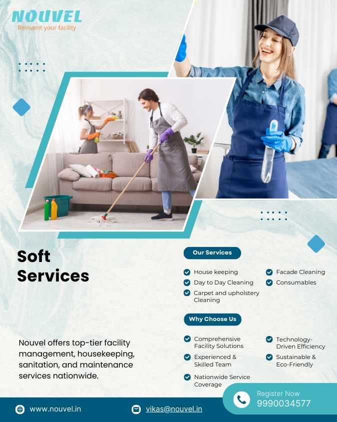 Soft Services in India: Enhancing Workplace Efficiency and Hygiene