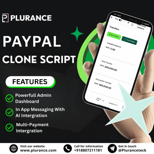 Enter the Digital Wallet Market with Plurance’s Scalable PayPal Clone