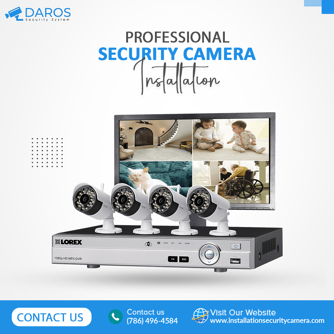 📸 Professional Security Camera Installation