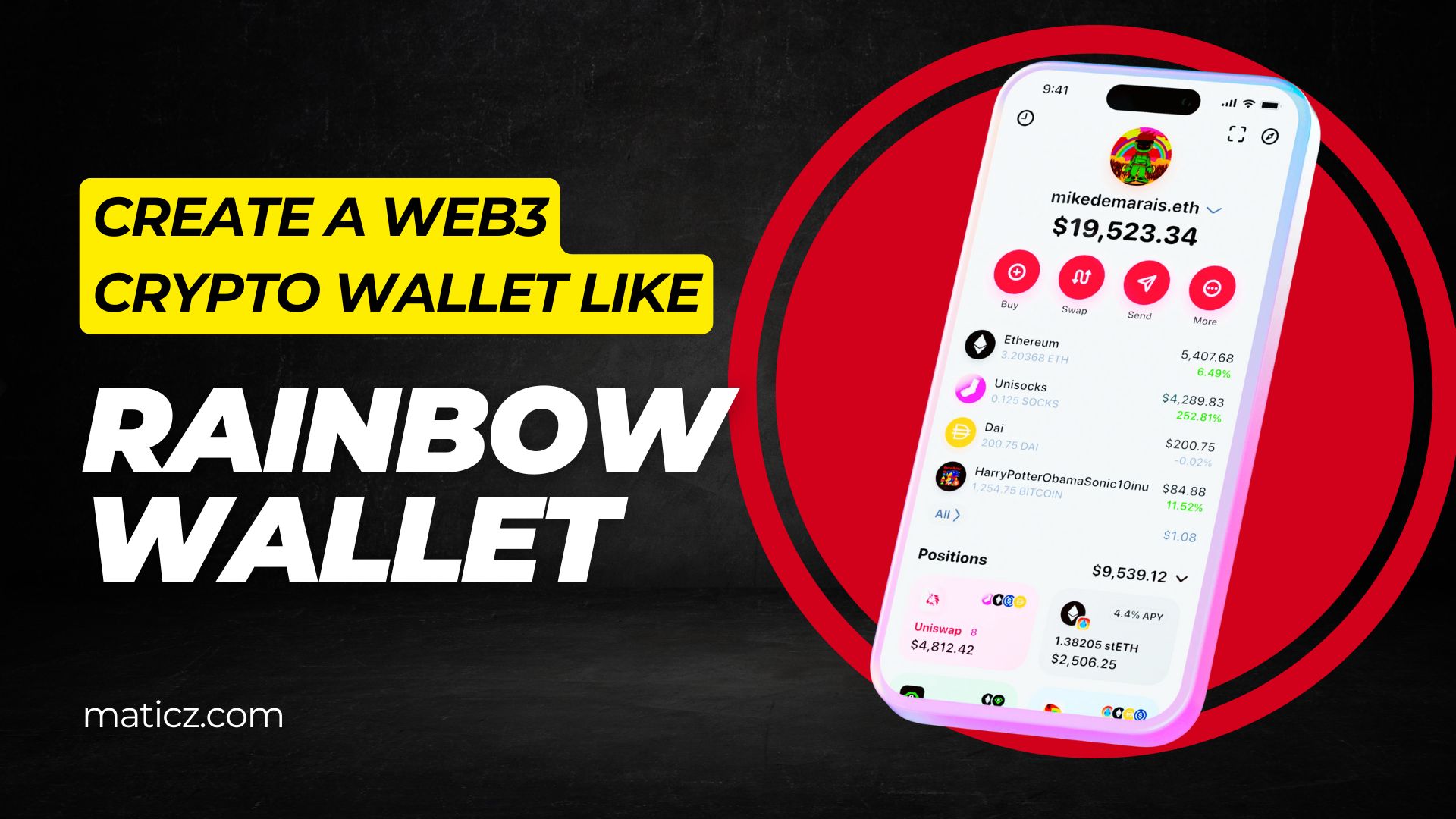Rainbow wallet clone