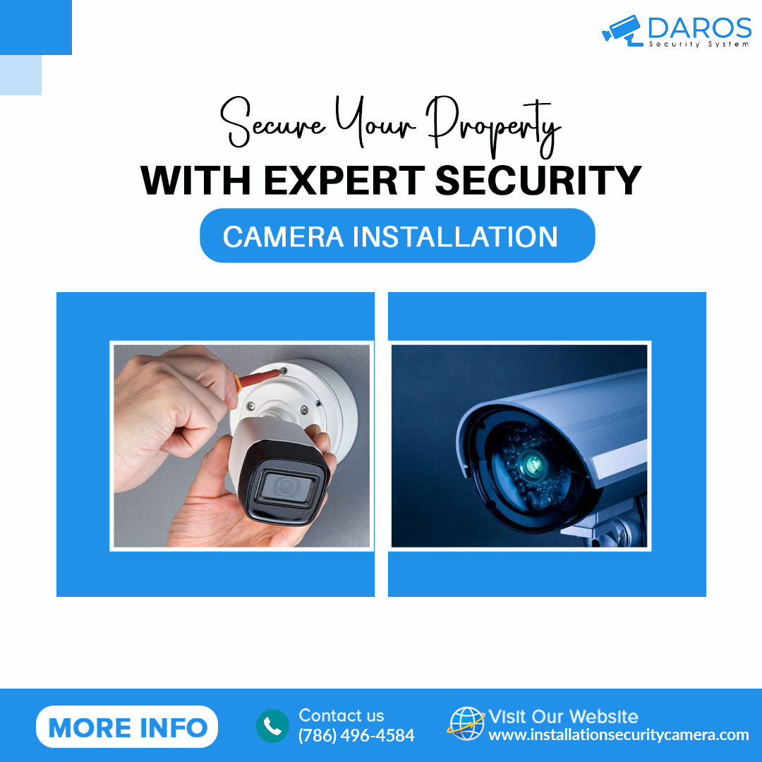 Secure Your Property with Expert Security Camera Installation