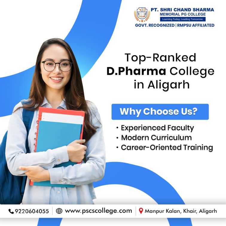 Top-Ranked D Pharma College in Aligarh