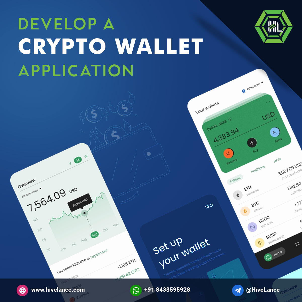 Build Your Non Custodial Crypto Wallet at Any Bockchain