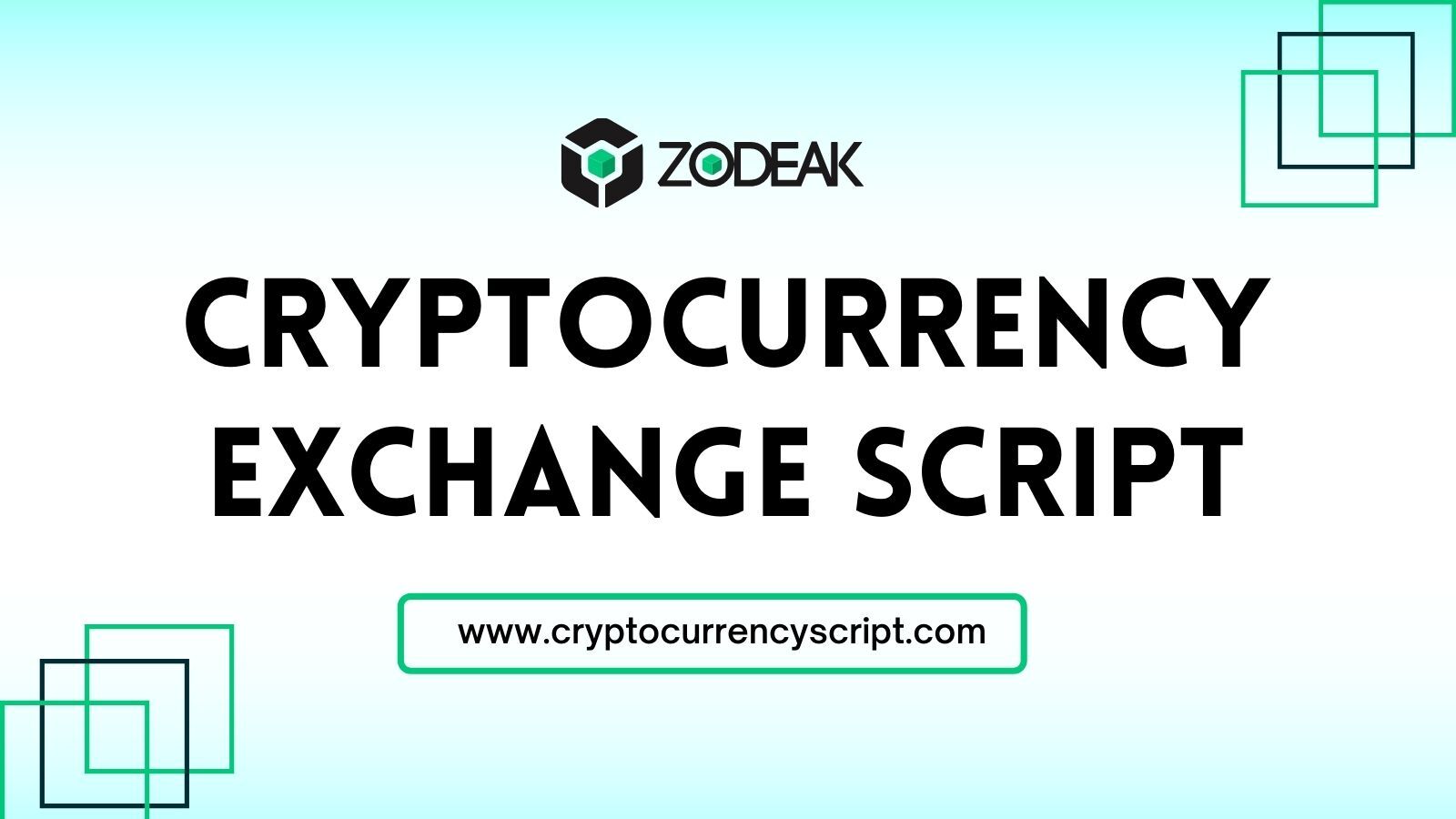 Cryptocurrency Exchange Script