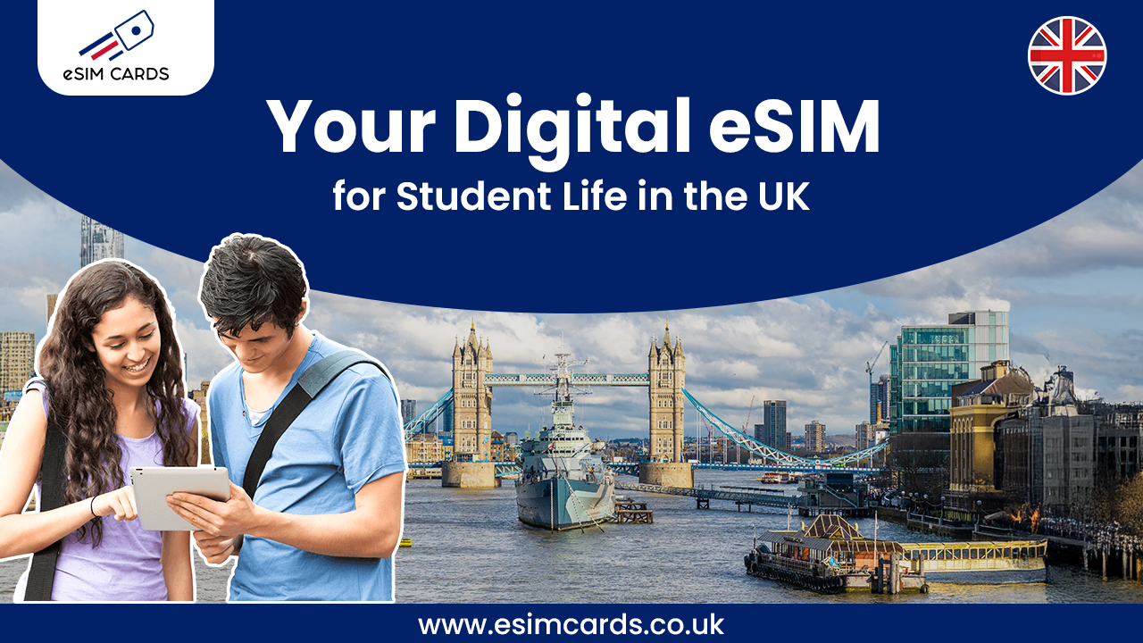 Affordable eSIM Cards – Perfect UK SIM Card for International Students