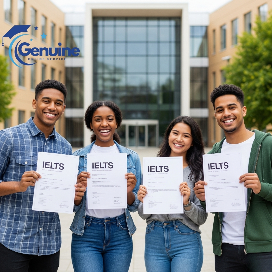 Genuine Online Service – IELTS & TOEFL Certificate Assistance