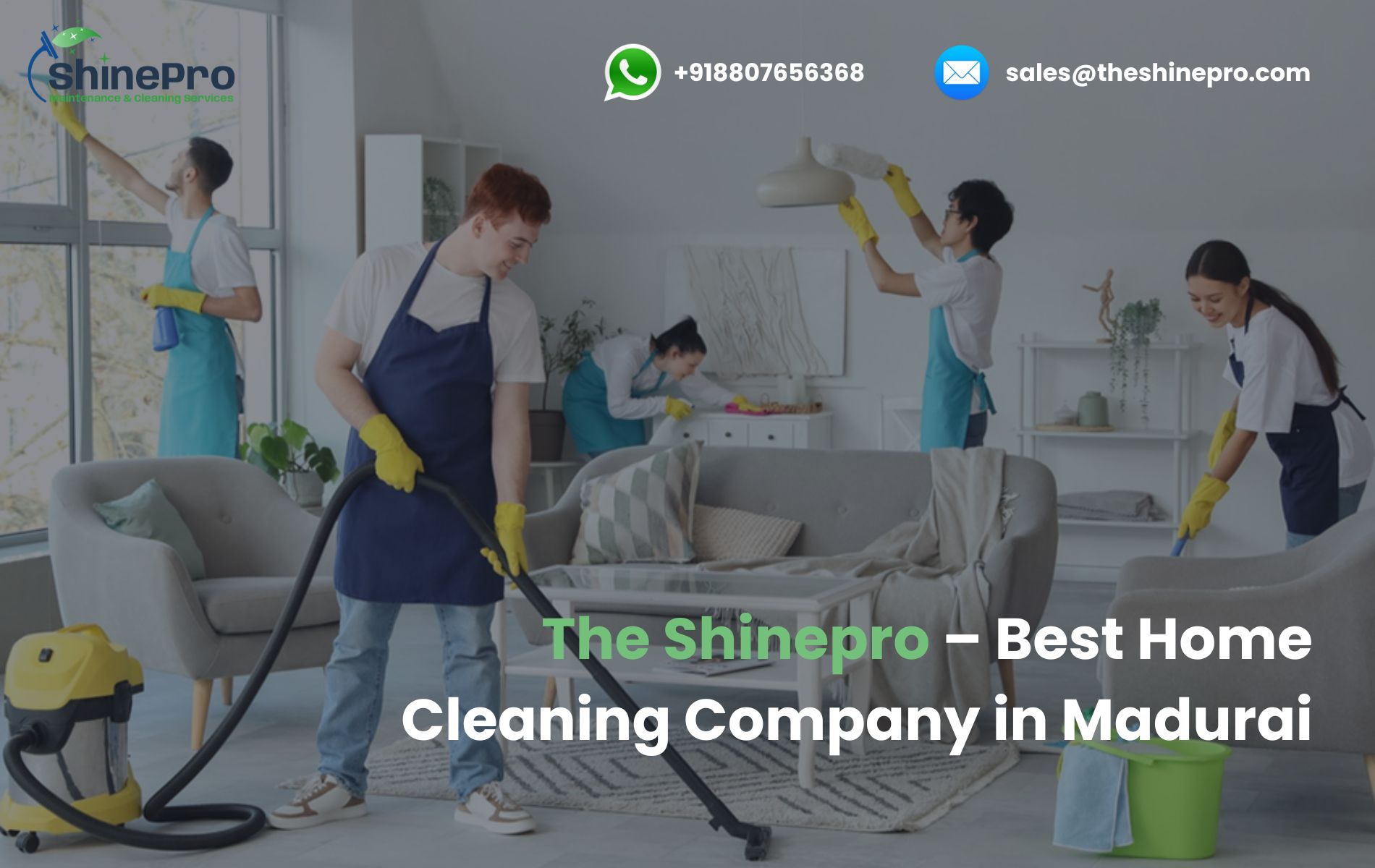 The Shinepro – Best Home Cleaning Company in Madurai