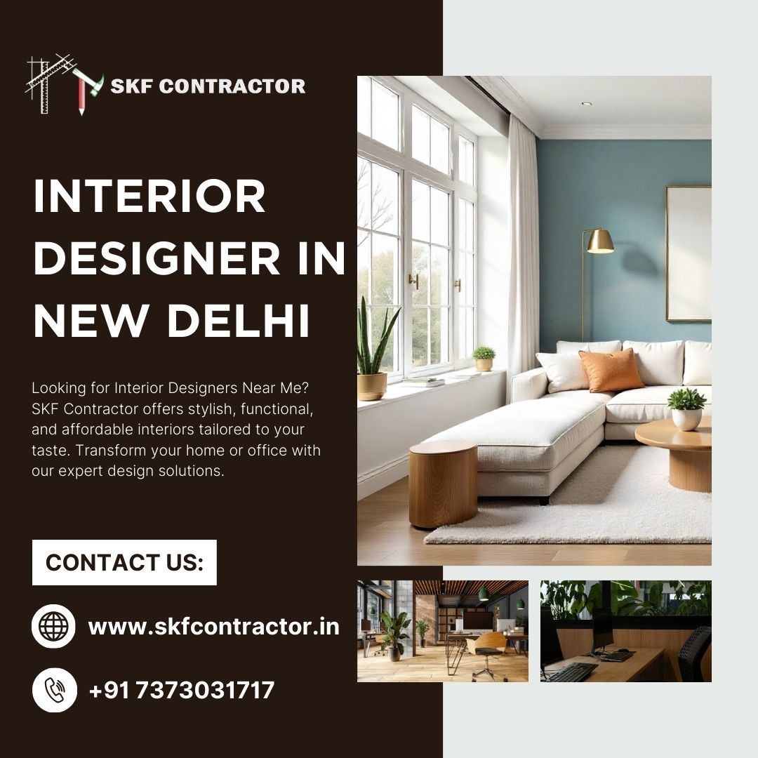 Trusted Interior Designer in New Delhi for Your Home