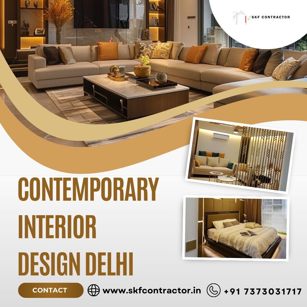 Best Contemporary Interior Design Delhi Services Today