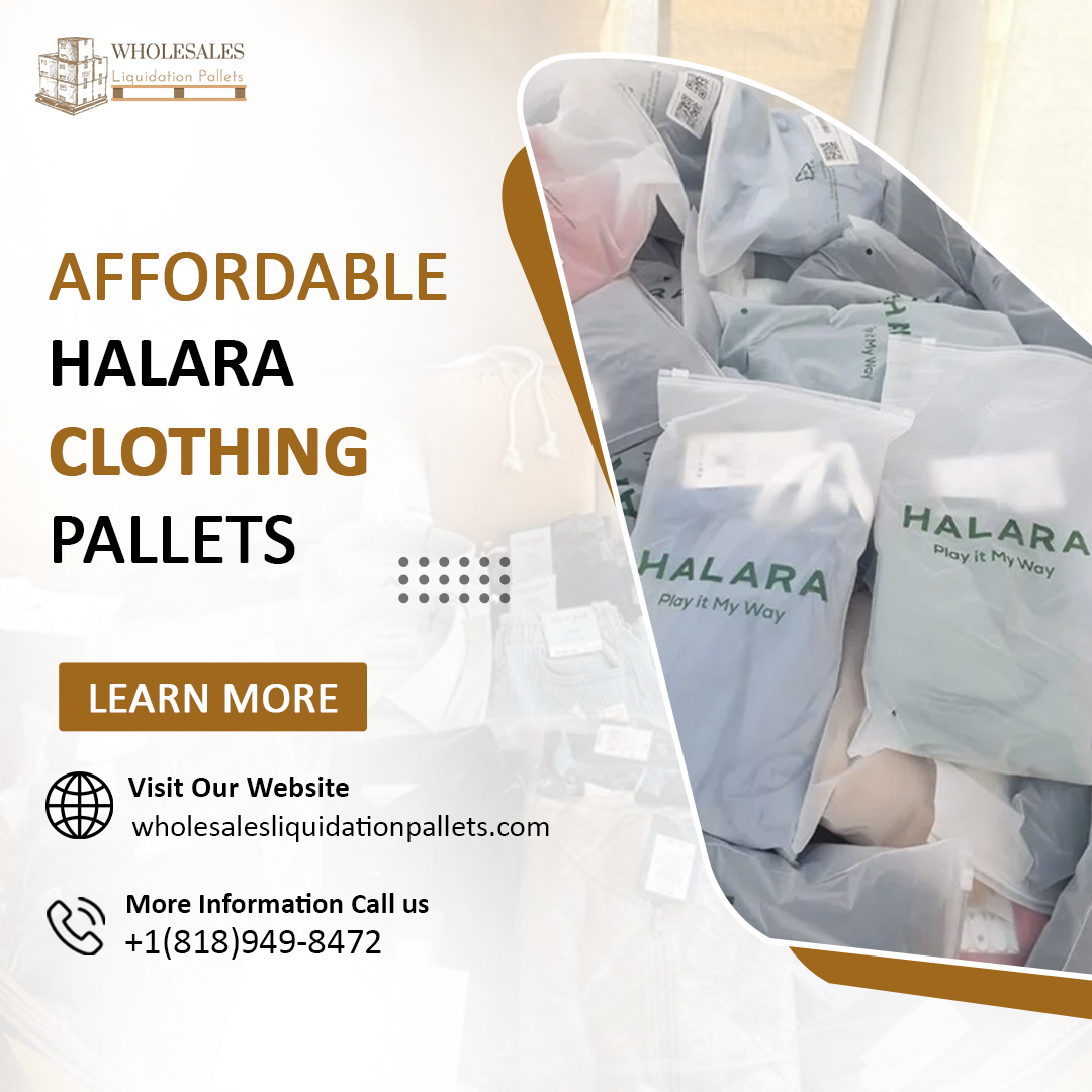 Affordable Halara clothing pallet