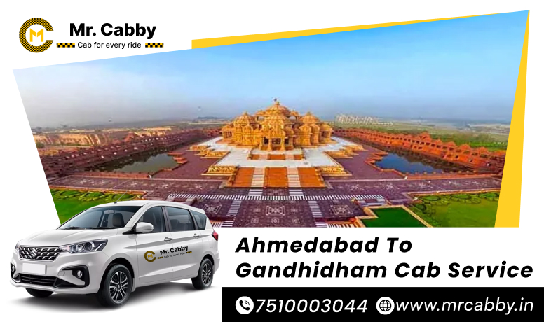 Flexible Ahmedabad to Gandhidham Taxi Service with Multiple Cab Options