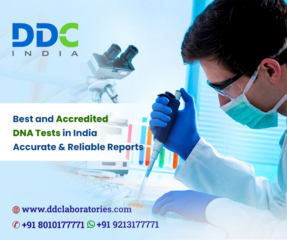 DDC Laboratories India is a Leading DNA Testing Company