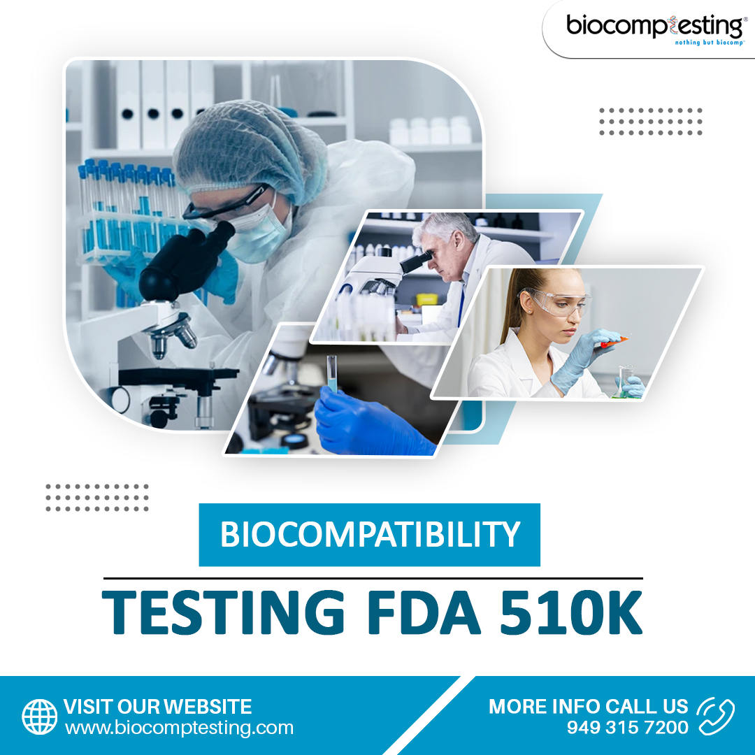 Biocompatibility testing FDA 510K